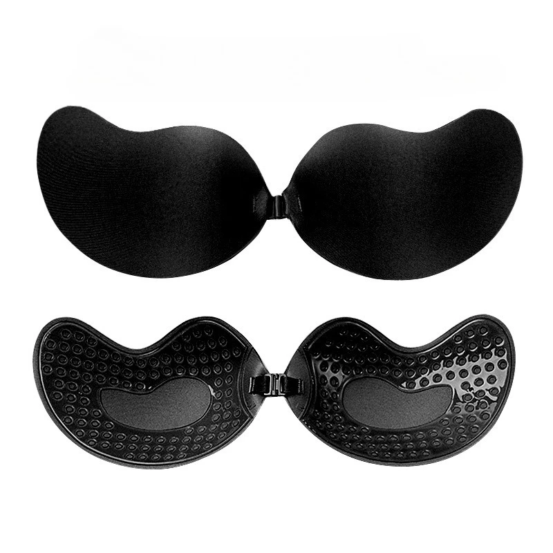 Silicone Bra Invisible Push Up Sexy Strapless Bra Stealth Adhesive Backless Breast Enhancer For Women Sticky Wedding Bikini Bras