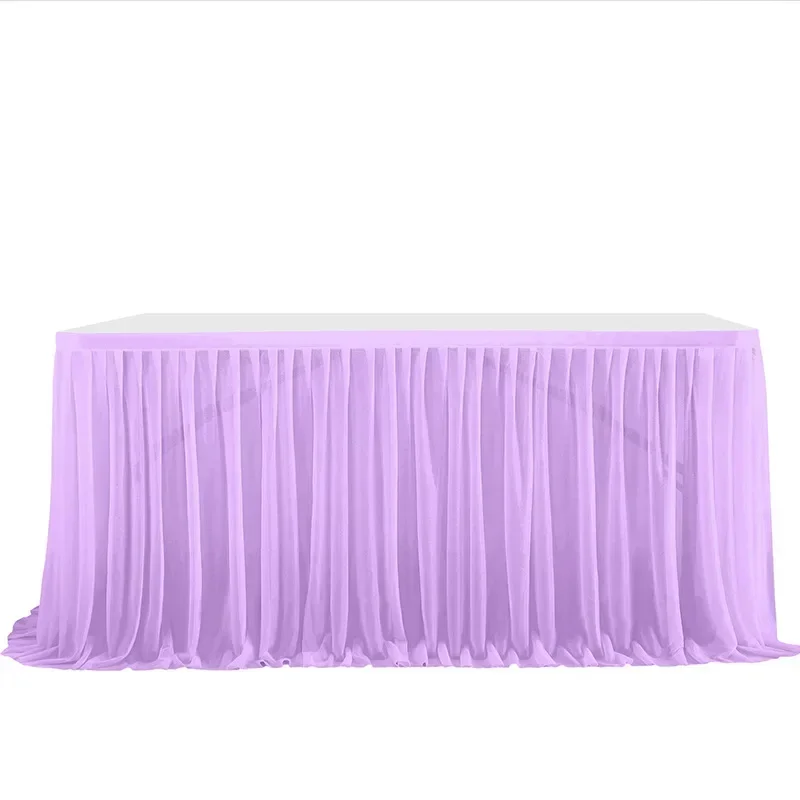 Table Cover Table Skirt Wedding Table Skirts Birthday Table Skirt Cover