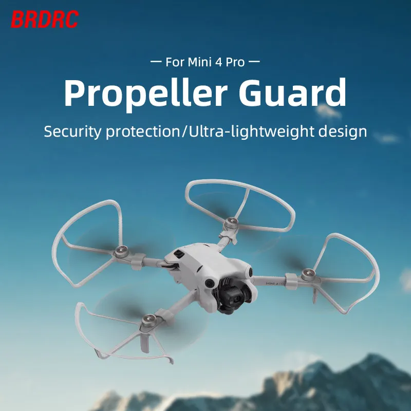 Description Picture 2 of itemBRDRC Propeller Guard for DJI Mini 4 Pro Props Protector Wing Fan Bumper Cage Cover for Mini 4 Pro Drone Accessories