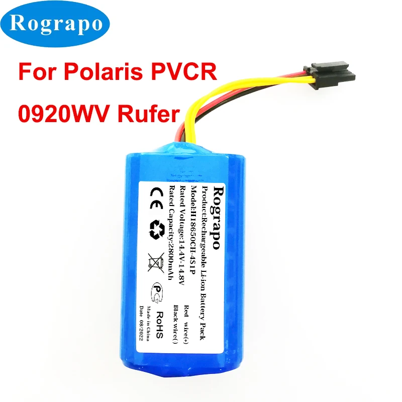 LWVQRERKH 4800 MAh Akku Für Staubsaugerroboter - Kompatibel Mit Conga, Polaris