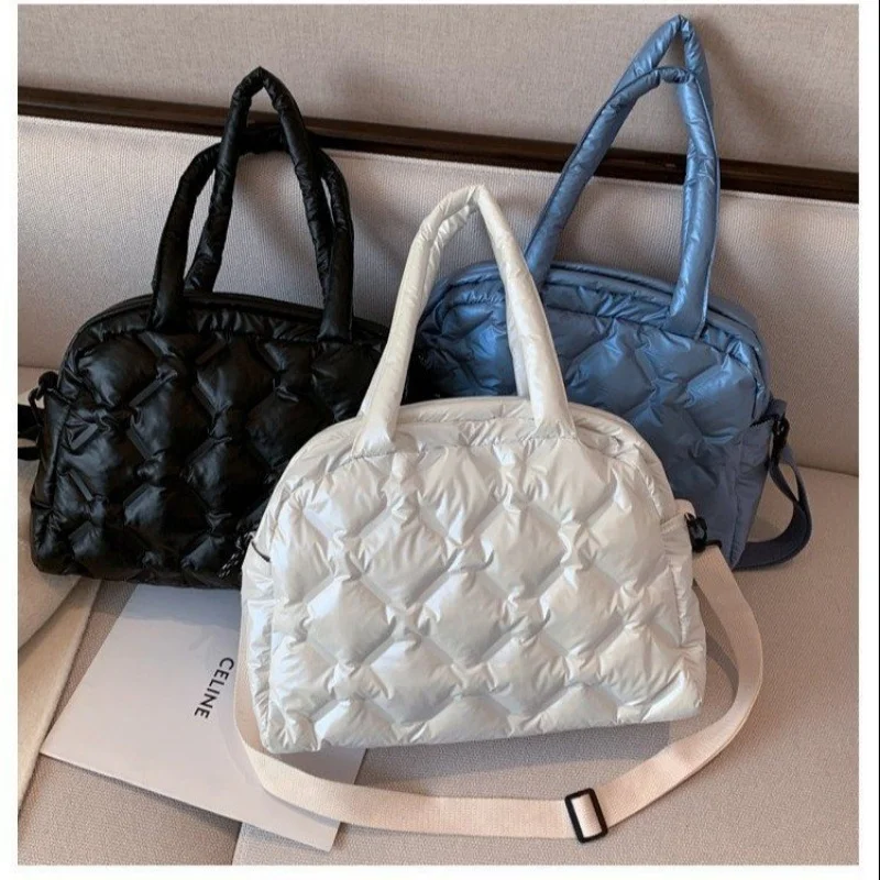 

Пуховая ткань, хлопчатобумажная сумка, объемная хлопчатобумажная сумка, вместительная сумка через плечо