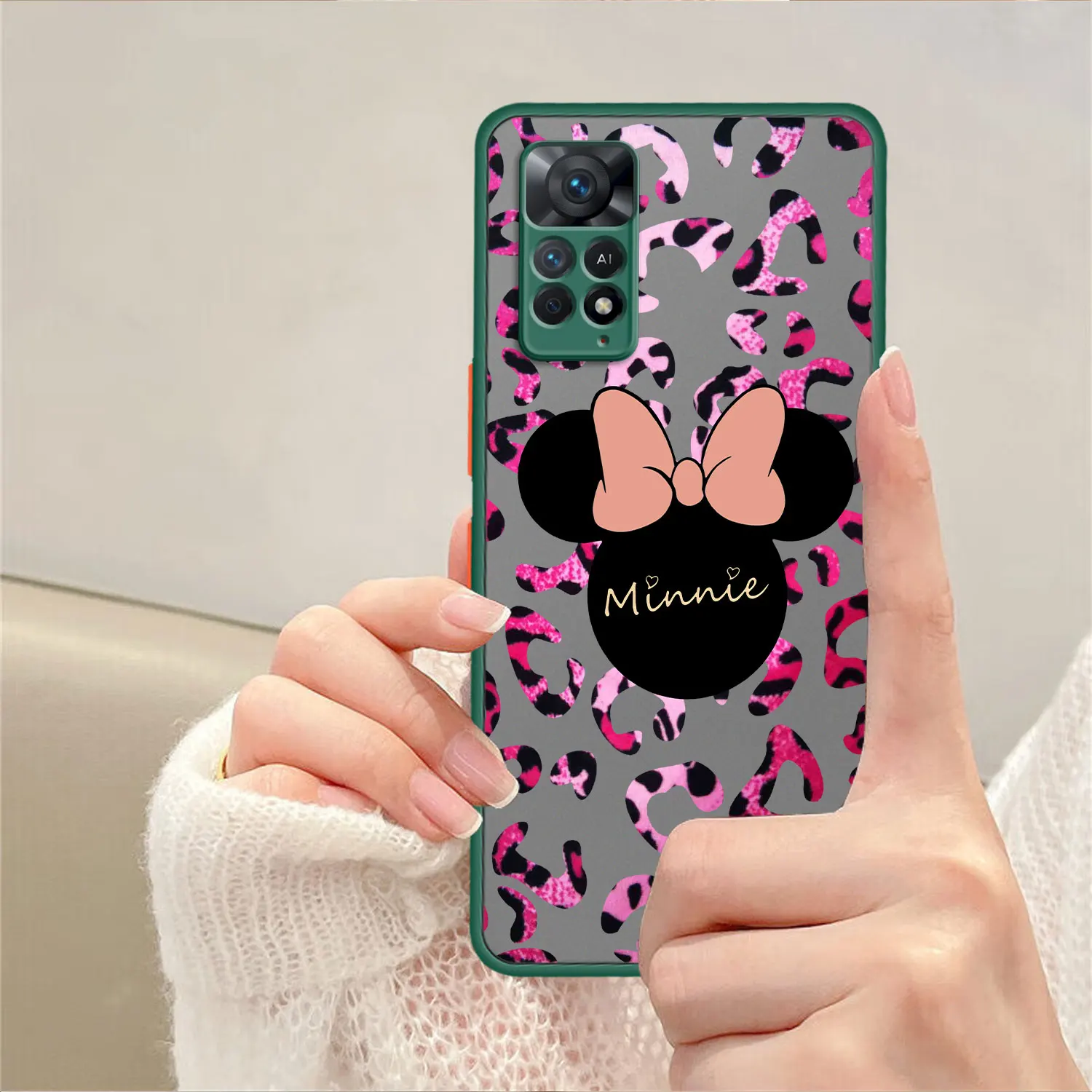 Funda para Xiaomi Redmi Note 11 Pro 5G Oficial de Disney Minnie Mad About -  Clásicos Disney