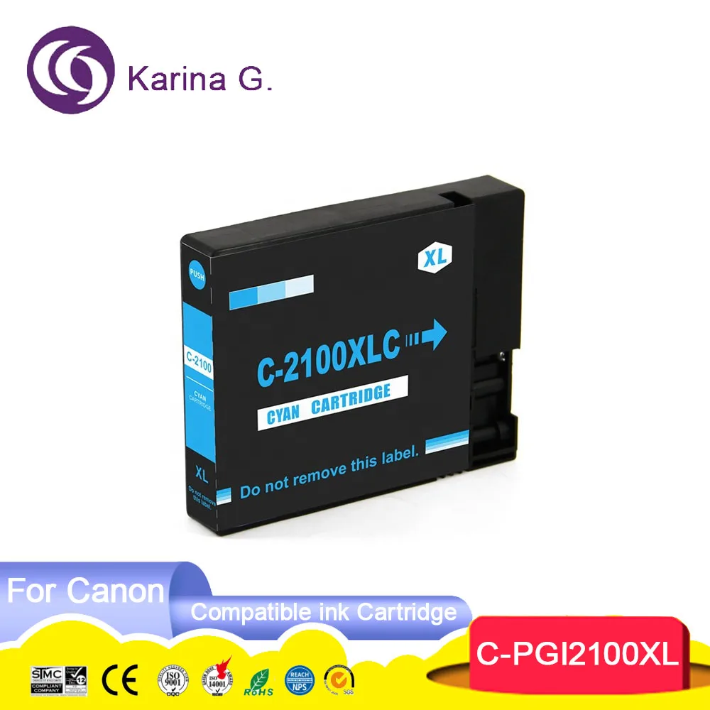 Compatible For PGI2100 PGI-2100 PGI2100XL ink Cartridge Full ink For MAXIFY Ib
