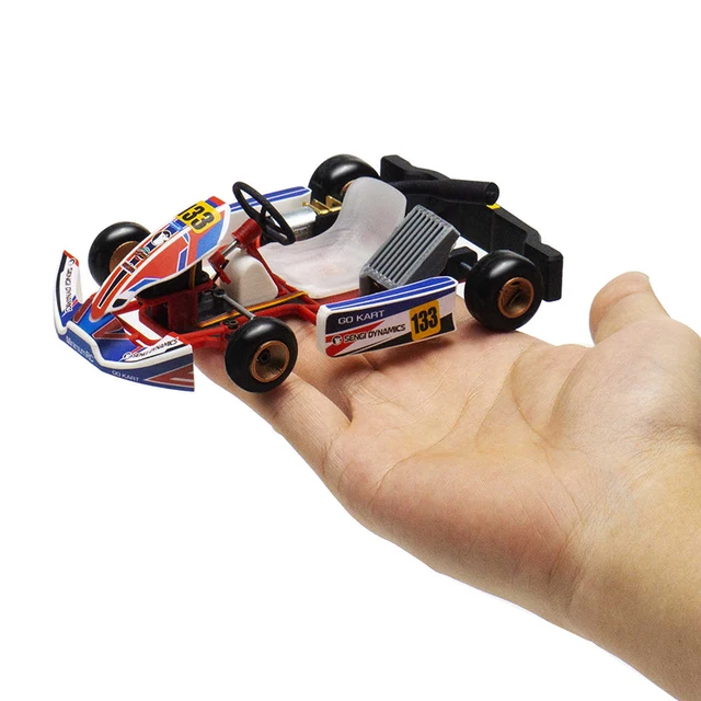 RC Sengi Kart-80 Micro Scale RC Car Go Kart Kit PNP Unassembled But NO RC NO Battery RC Remote Control Simulation Kart 1