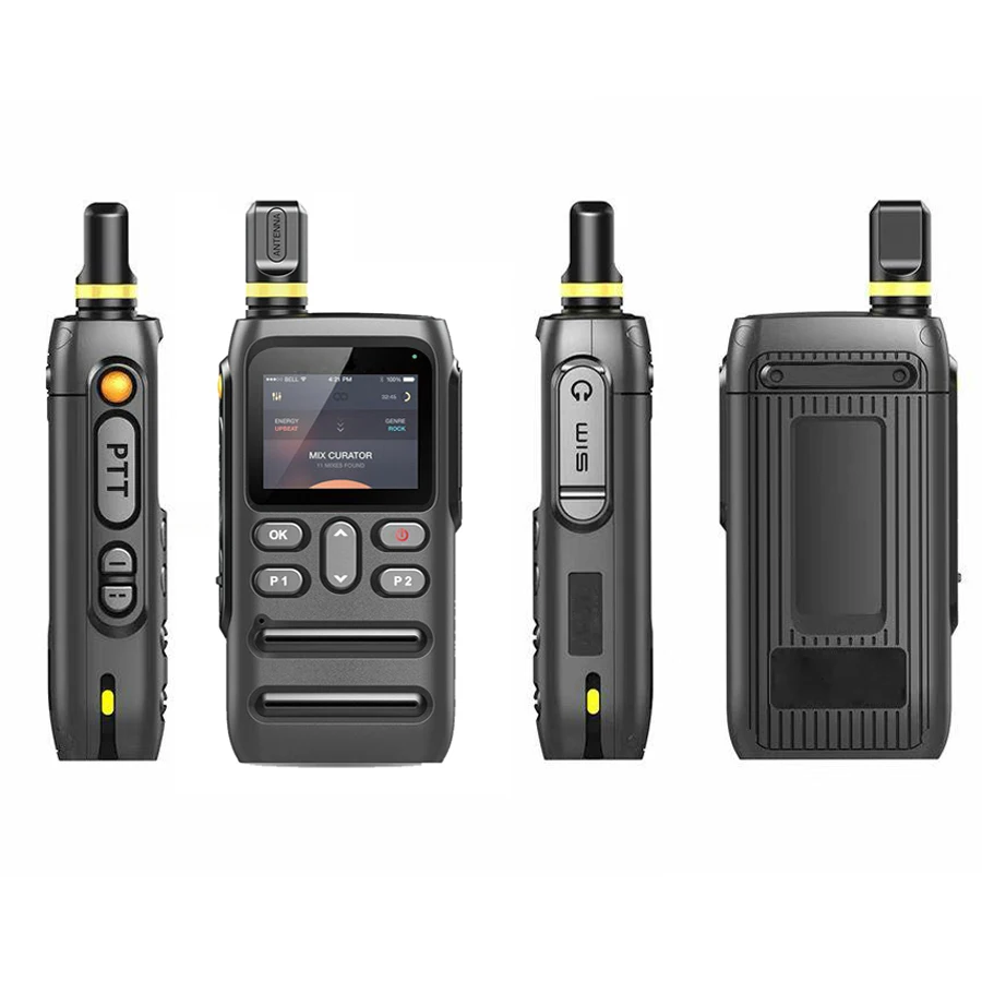 

Long Range Network 4G Android Zello 4G 2way Radio Walkie Talkie 100 5000KM K37