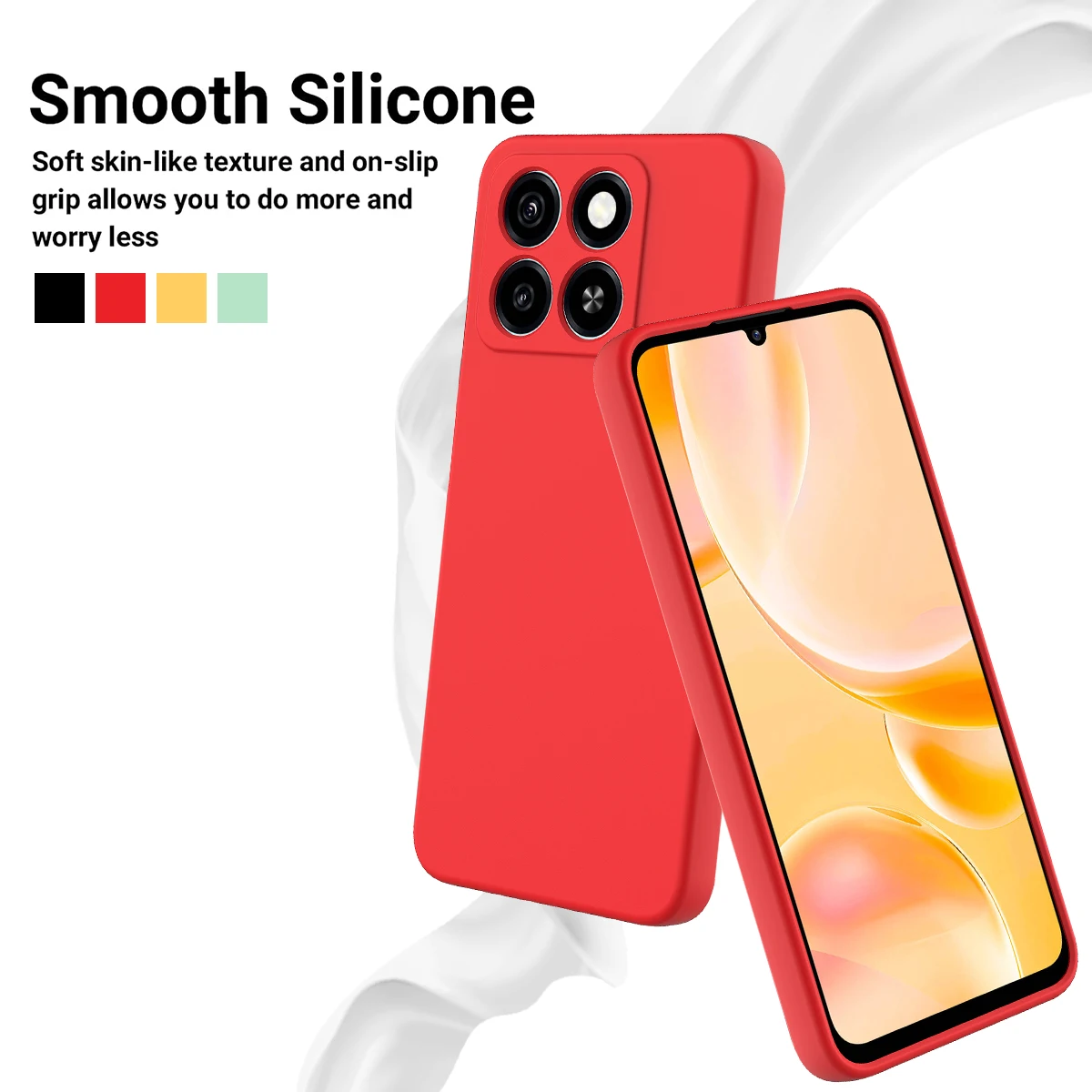 Silicone Soft TPU Protective Phone Case