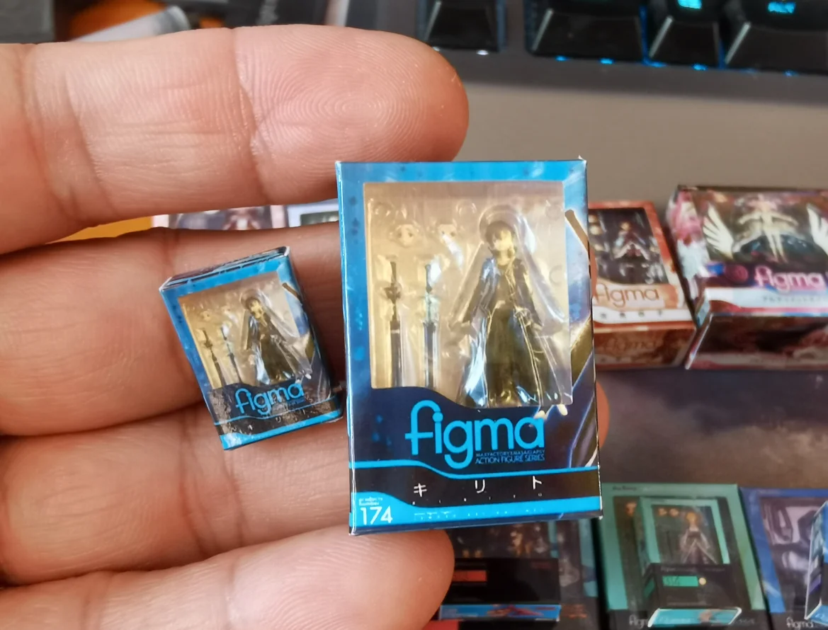 1/12 1/6 Ultra Realistic Printing FIGMA Model Box No Figure