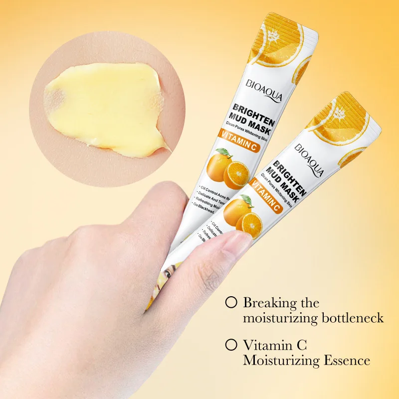 Cucumber Vitamin C Sea Mud Whitening Cleansing Rejuvenation Moisturizing Mud Mask Skin Care Products