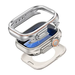 Enhanced Metal Bumper Case with Protector Frame (Silver)