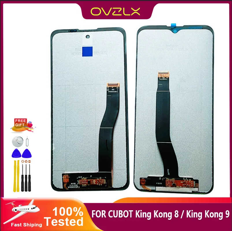Cubot King Kong 8 King Kong 9 King Kong AV 디스플레이 교체 부품 + 무료 분해 도구 용 새 원본 터치..