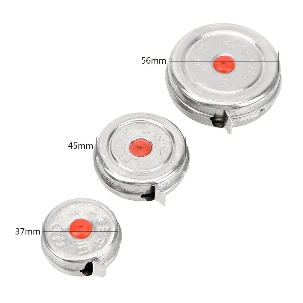 Tape Measure Measuring Tool Stainless Steel Mini Retractable 1m 2m 3m For Home Factory Office Woodworking