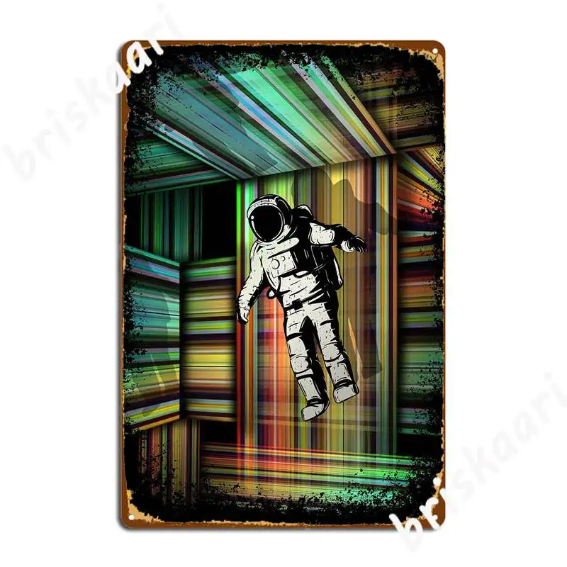 Bloccato Nel Tempo Dimensioni Cartello In Metallo Pittura Murale Club Bar Design Murale Cartello In Latta Poster