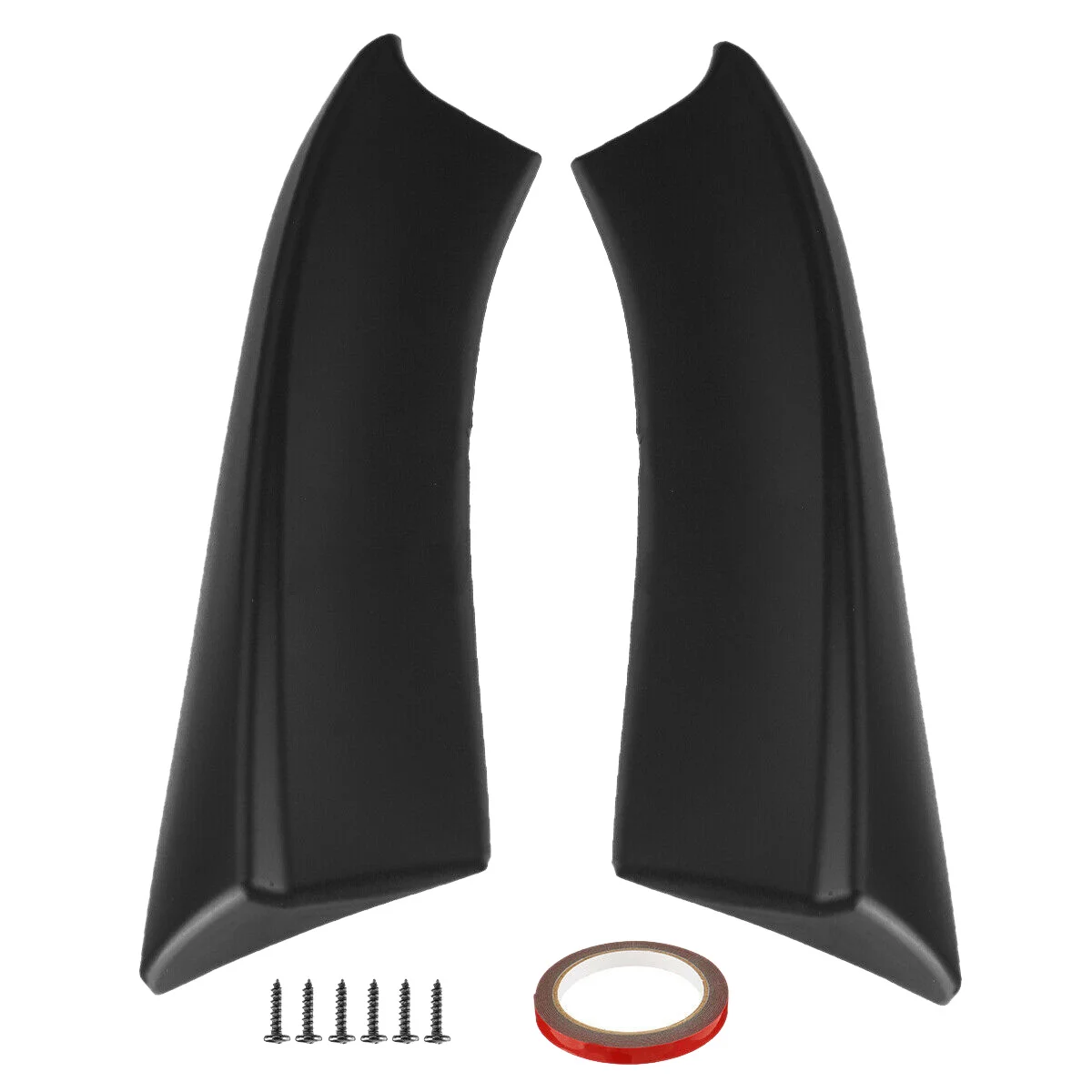 

1Pair Car Rear Bumper Lip Splitters for Dodge Charger SRT RT SXT 2015+ Winglets Side Aprons Cover Diffuser Protector