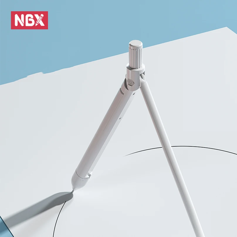 NBX Compass Pencil School Drawing Compasses Boussole Math Geometry Tools Mechanical Pencil Drafting Supplies School Supplies drawing compass
