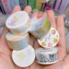 Scrapbooking Materials Washi Tape Dessert Food Deco Masking Tapes Calendar Stickers Diy Arts Crafts Album Journal Planner 4