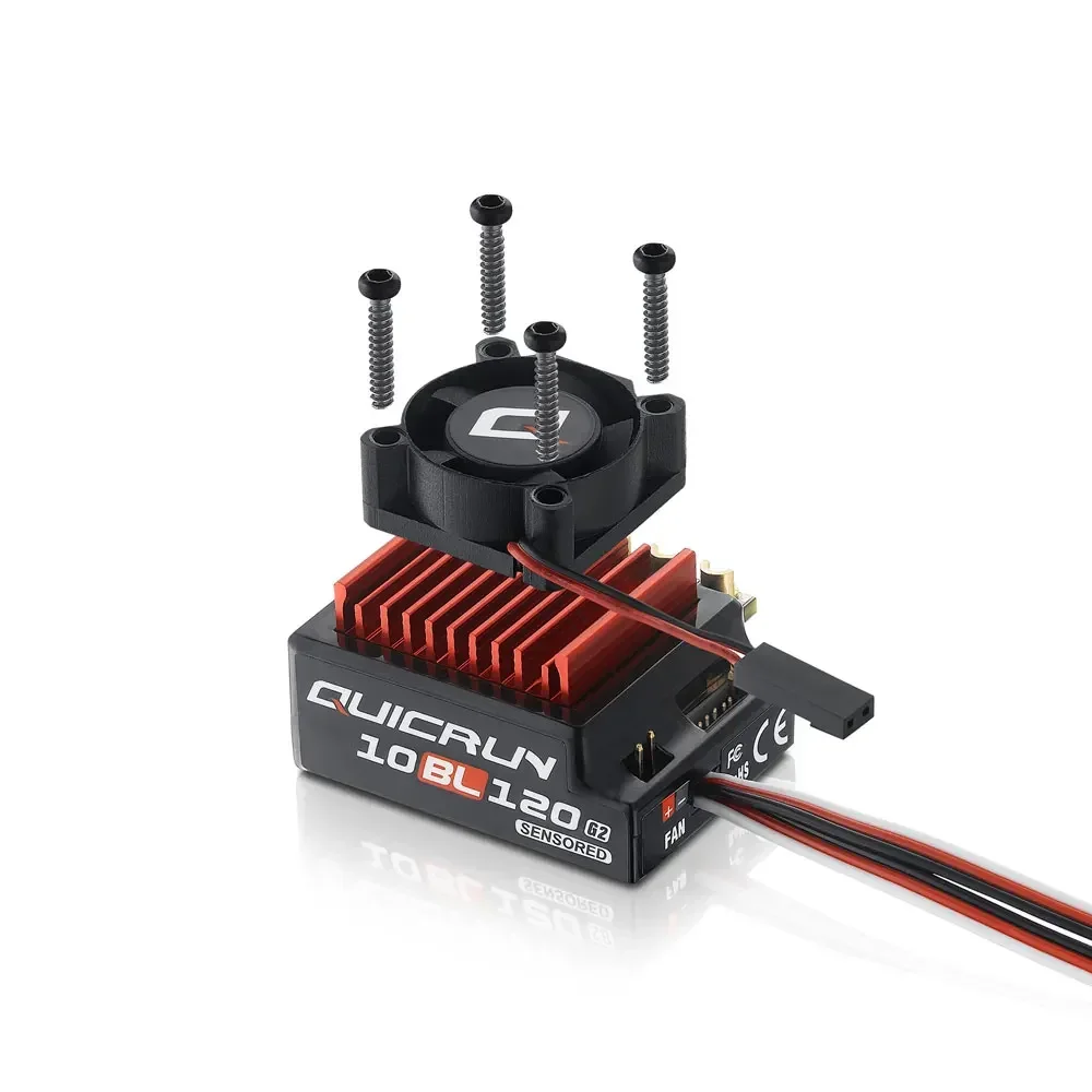 Hobbywing QuicRun 10BL120 G2 ESC 120A bezszczotkowy do RC 1/10