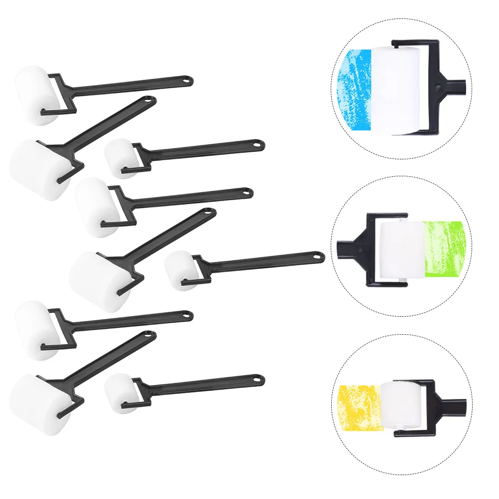 

Foam Paint Brush Roller Graffiti Brush Drawing DIY Painting Kids Tool Rolling Brushes for