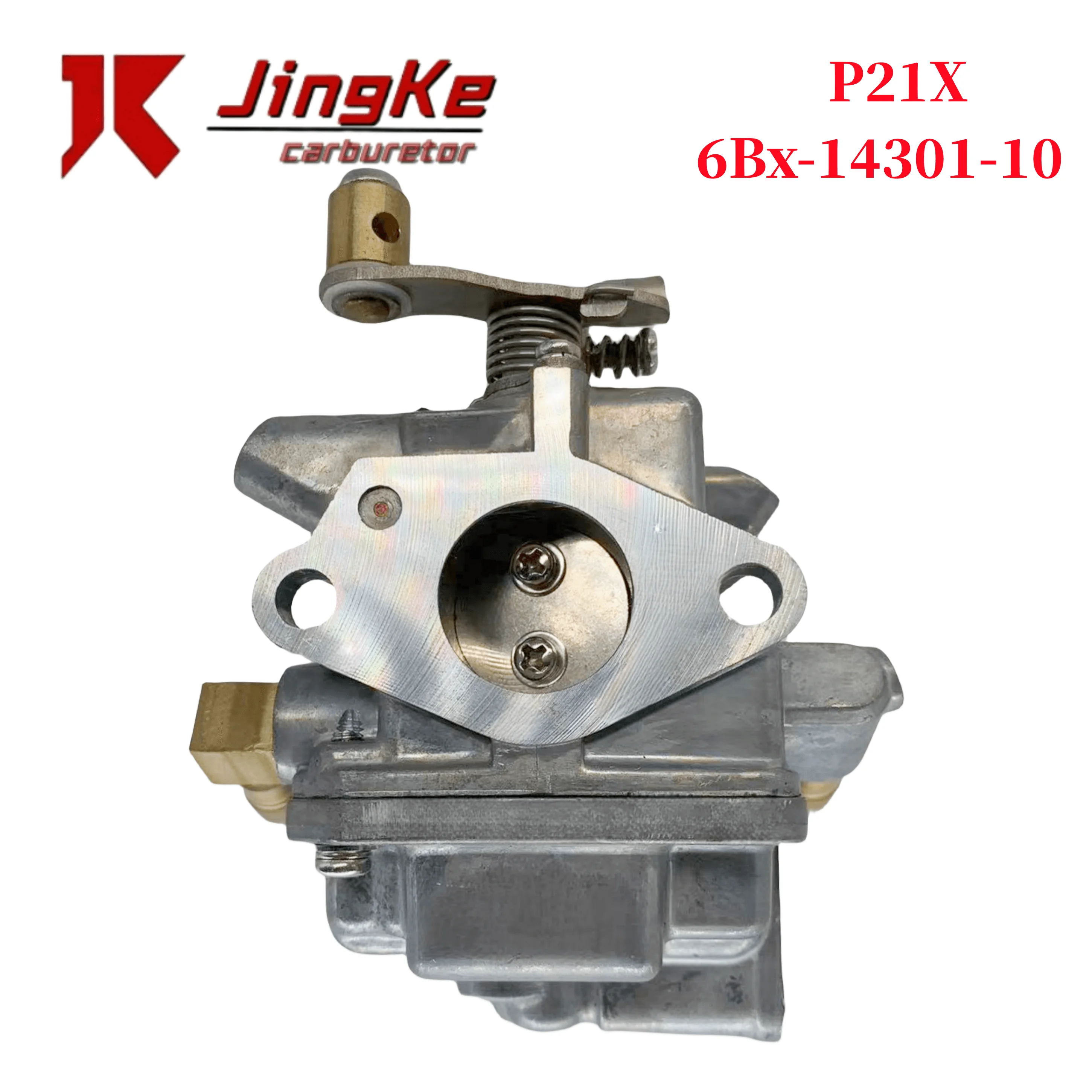 6BX-14300-10-00 Marine External Carburetor, P21X suitable for Yamaha 6HP Outboard Engine Carburetor Assembly 6BX-14310-10 main switch panel single engine key panel assembly on off start 704 control box yamaha outboard 704 82570 12 00 704 82570 08 00