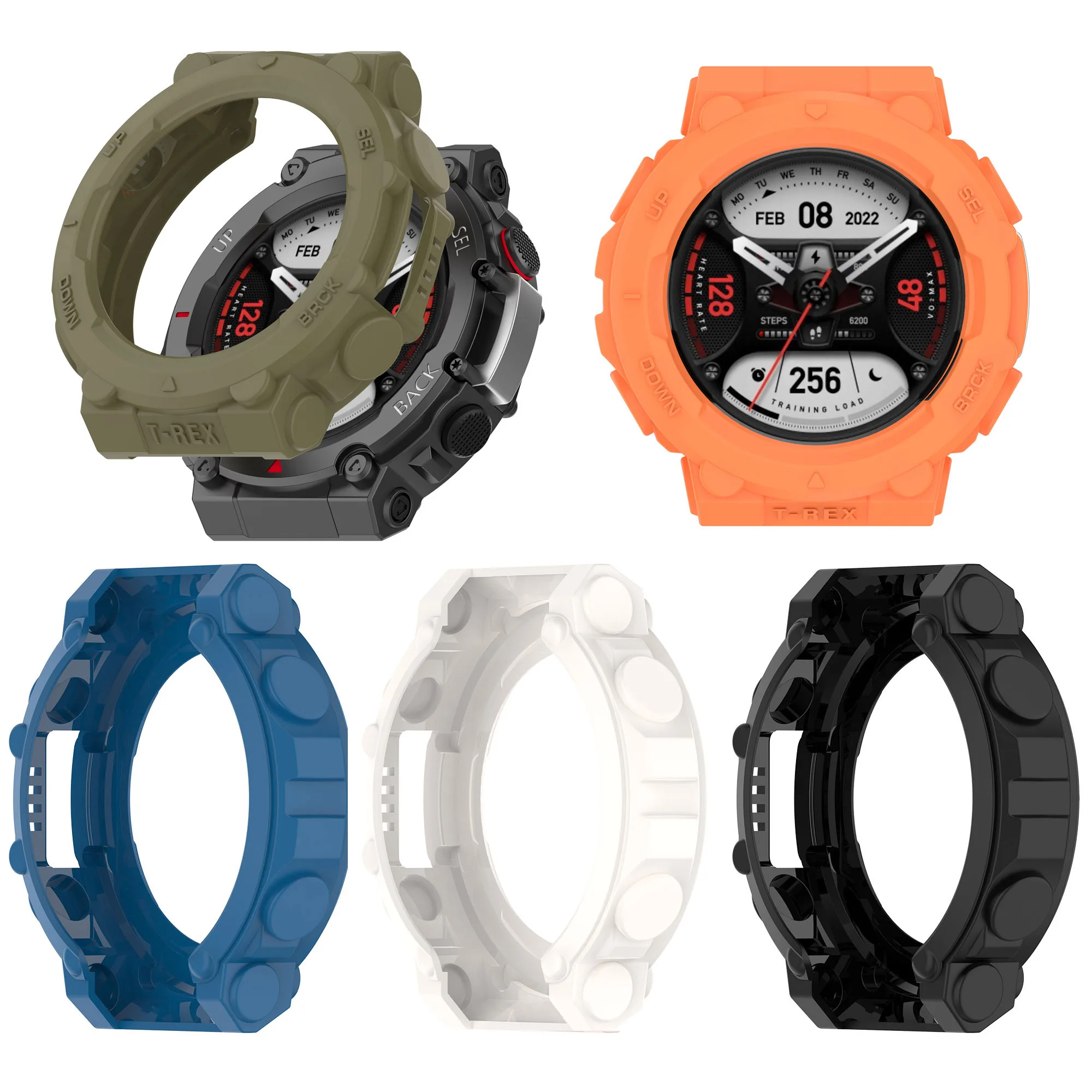 Cubierta de reloj deportivo inteligente con carcasa de reloj de escala  digital para Amazfit T-rex 2 Barbie Nuevos Originales