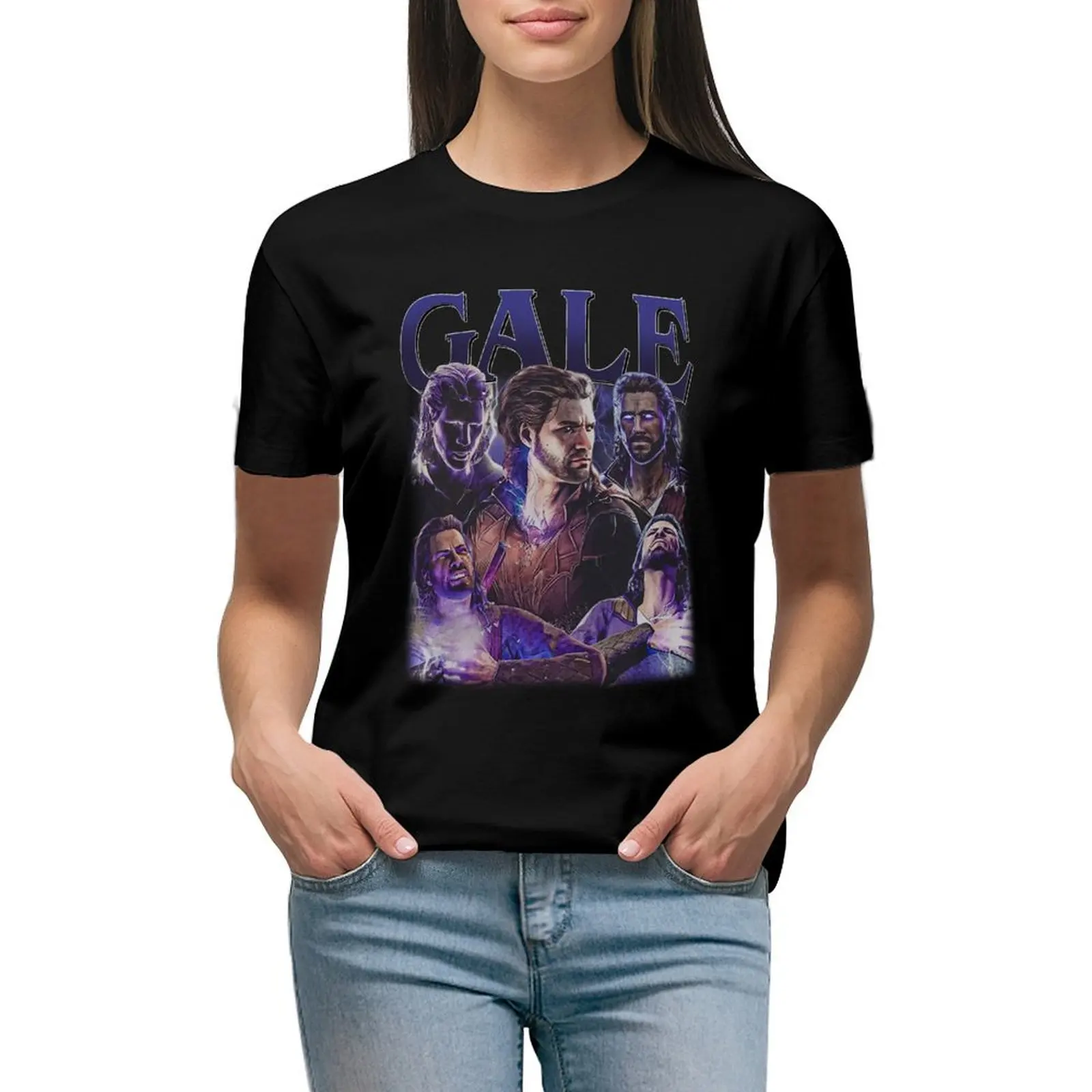 

Retro Astarion Gale Baldurs Gate 3 Vintage T-shirt vintage clothes oversized woman t shirt