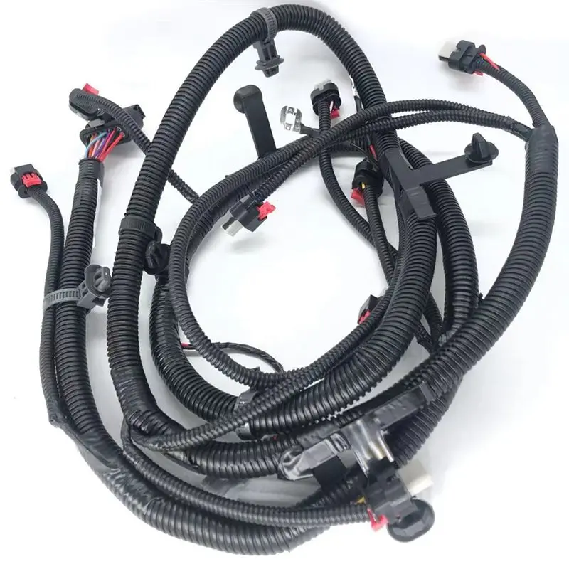 자동차 앞 범퍼 반전 레이더 배선 하네스 2067958-01-B 테슬라 모델 3 2021-2023용 안개등 인터페이스 교체 없음