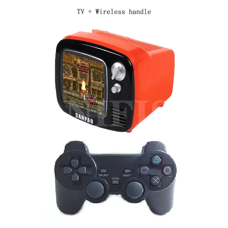 Retro 3.5-inch Smart Mini TV with Remote Control and WiFi Internet, Play  Games and Watch TV Programs