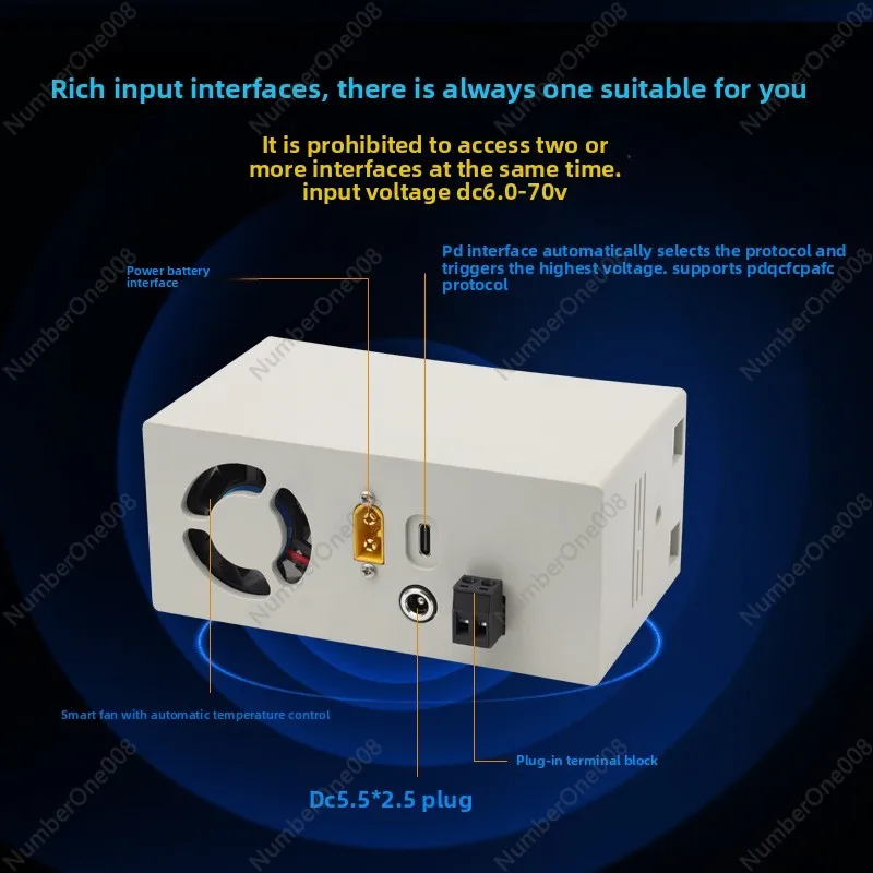 XY6008 컬러 스크린 CNC DC 전원 모듈, 60V8A480W, 정전압 전류, 스텝다운, 수리용