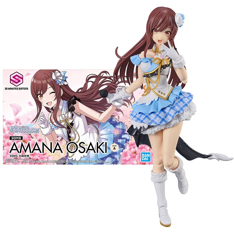

Фигурка Bandai 30 мс Аниме фигурки Oosaki Amana IDOLM STER блестящие цвета Shinymas мобильный костюм для девочек экшн-Фигурки игрушки для мальчиков
