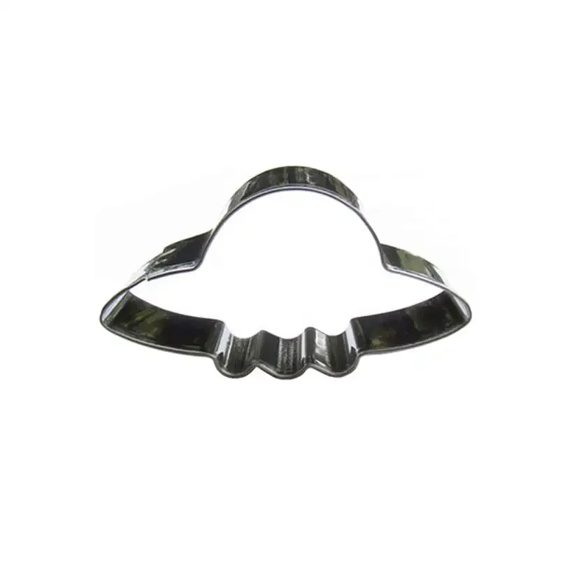 UFO Cake Decorating Fondant Cutters Tools,Mini Aircraft Shape Cookie Biscuit Baking Molds,Stainless Steel,DIY Oven Tools