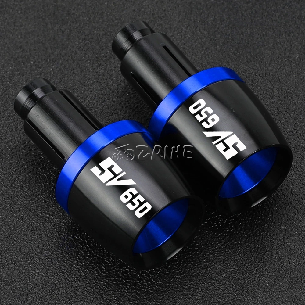 

For SUZUKI SV 650 SV650X SV650/S 1999- 2020 2021 2022 2024 2023 Motorcycle 7/8" 22MM Handlebar Grips Handle Bar Cap End Plugs