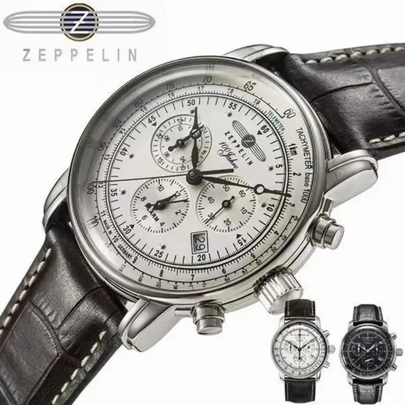 Zeppelin Airship Commemorative Version Men's Retro Business Leisure Watch Fashion Watch
