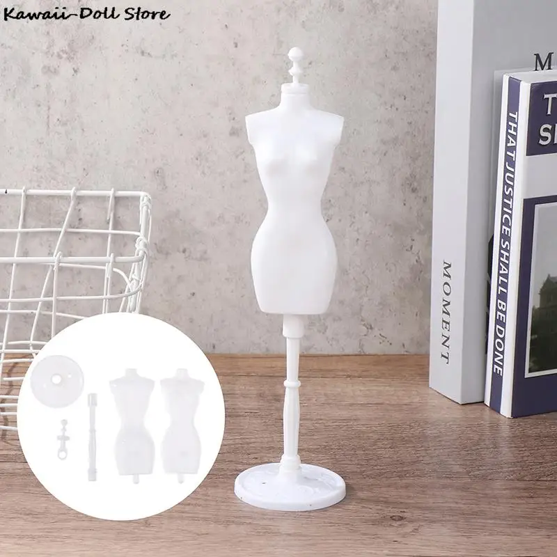 Bianco 1/24 Miniatura Vestito Forma Manichino Accessori - Foto 10
