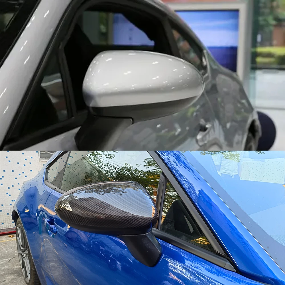 

Чехол для зеркала заднего вида из углеродного волокна для Toyota 86 Subaru BRZ 2021up
