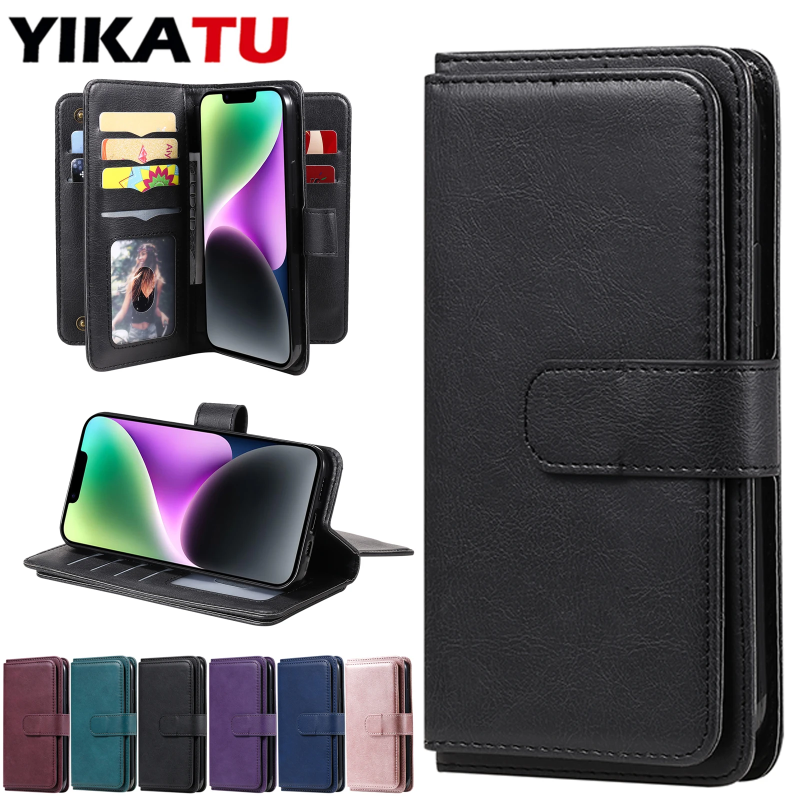 Premium Multi-Device Wallet Phone Case