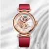 2022 Seagull Fashion Women's Watch Leather Strap Waterproof Automatic Full Hollow Mechanical For Women Watch 811.11.6002 6
