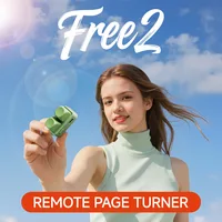 Newest Lightweight Wireless Blue Tooth Remote Control Keypad Dual Button Page Turner For Kobo E-Book Readers Lazy Artifact 2