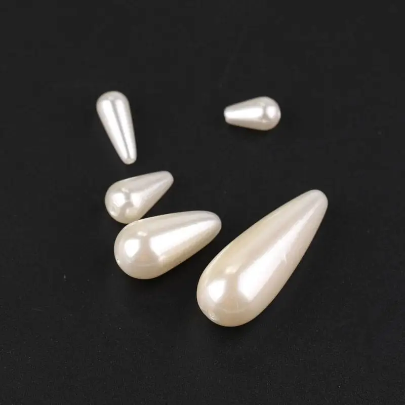 Colorful Beige ABS Imitation Pearl Beads