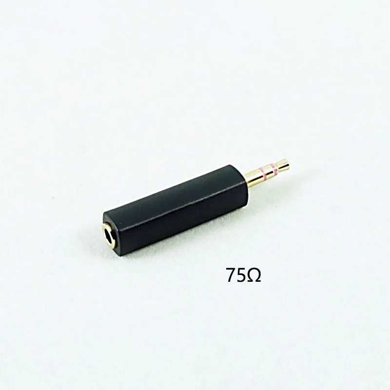 3.5mm Impedance Adapter Plug Noise Reduction usb adapter converter for HiFi Audiophile Player Earphone