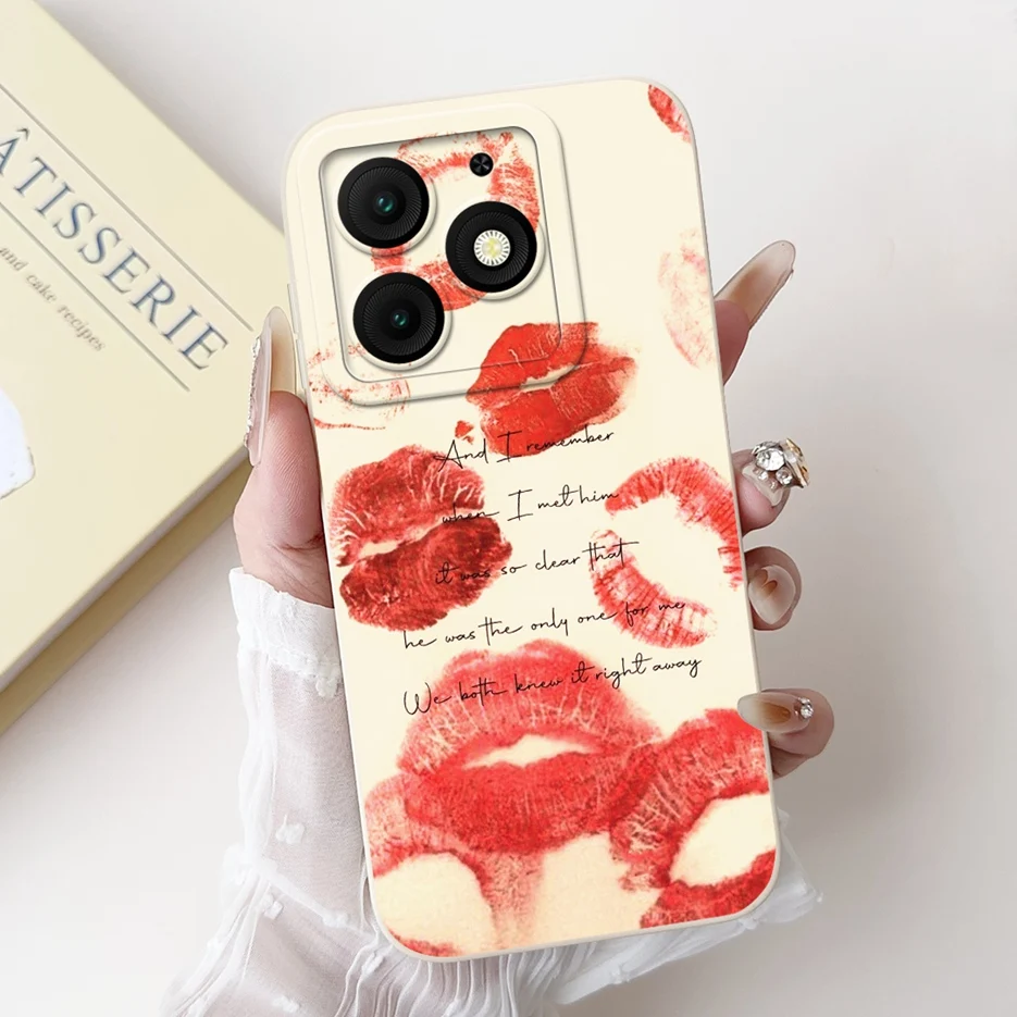 Cute Fashion Cartoon Soft TPU Phone Case - Stylish Protective Back Cover Bumper
