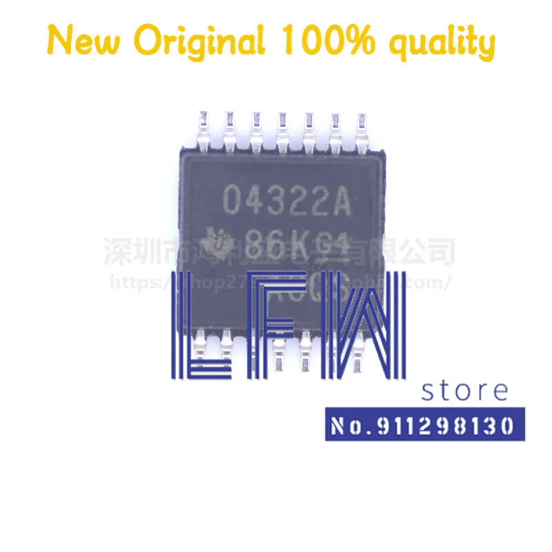 

5pcs/lot OPA4322AIPWR OPA4322AIPW OPA4322A O4322A 04322A TSSOP14 Chipset 100% New&Original In Stock