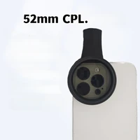 52MM Circular Universal Portable Polarizer Camera Lens CPL No Reflections Filter Professional For iPhone Mobile Phone Smartphone - Image 3