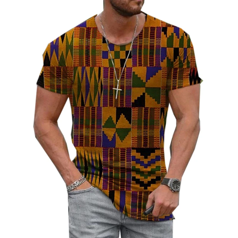 Colourful Abstract Art 3D Print T Shirt