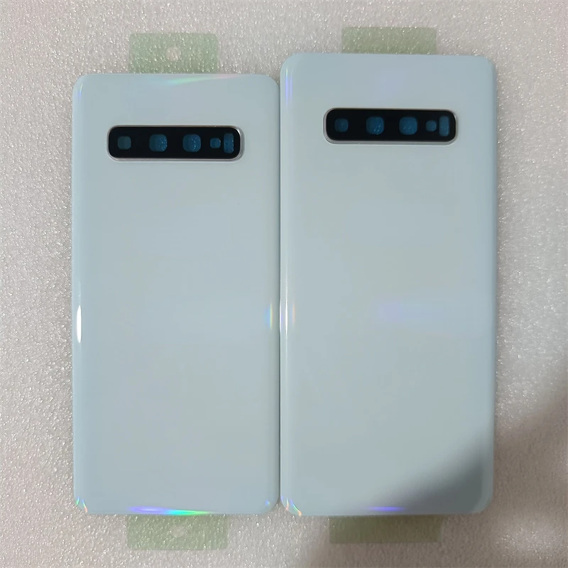 

Задняя крышка батарейного отсека для Samsung Galaxy S10, стеклянная панель, сменная Крышка батарейного отсека для Samsung Galaxy S10 Plus