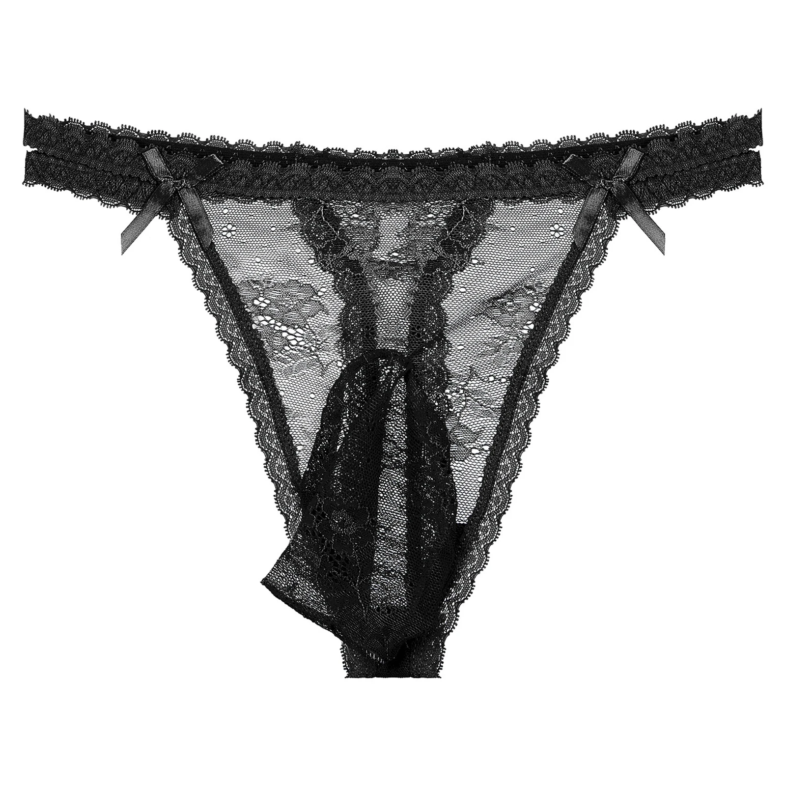 Yilen Culotte En Latex Pour Homme Avec Gaine Pour Pénis, Préservatif