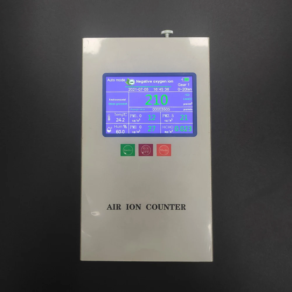 

Negative Oxygen Ion Detector Gas analyzer PM10 PM2.5 PM1.0 HCHO