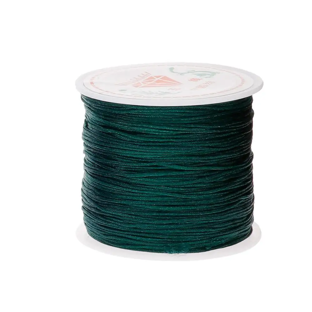 45M Nylon Braided Macrame Cord - 0.8mm Multicolor String