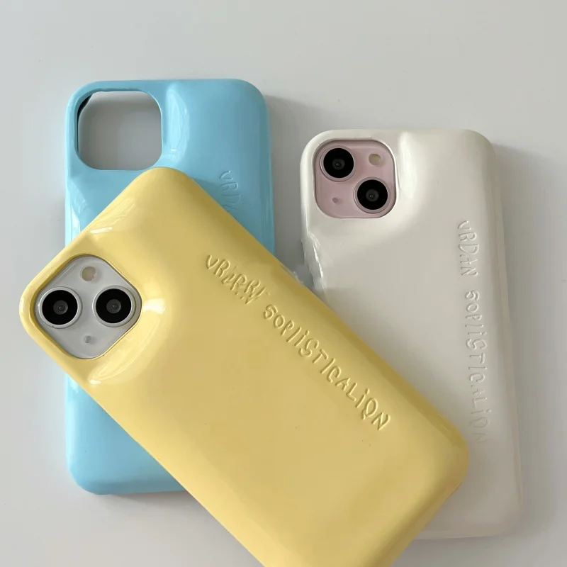 INS الكورية لون الحلوى الصابون رسالة لامعة جراب ها...