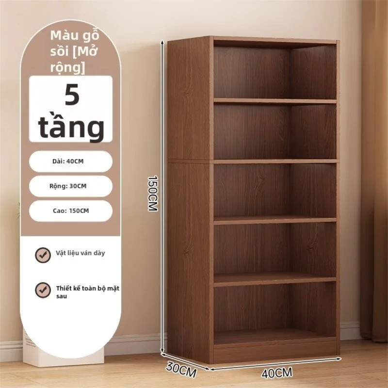 Kệ sách giá sách thiết kế đơn giản nhiều tầng thích hợp sử dụng trong nhà