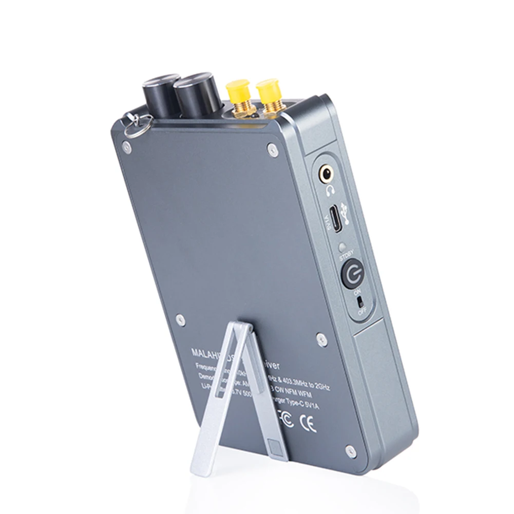 Malahit DSP2 受信機 Malahit-DSP2 SDR マラカイト ラジオ受信機 5000mAh 充電式