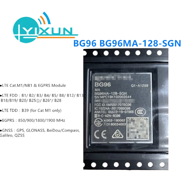 

Quectel BG96 BG96MA-128-SGN LTE Cat.M1/NB1 & EGPRS модуль NBIOT модем Pin EG91/EG95